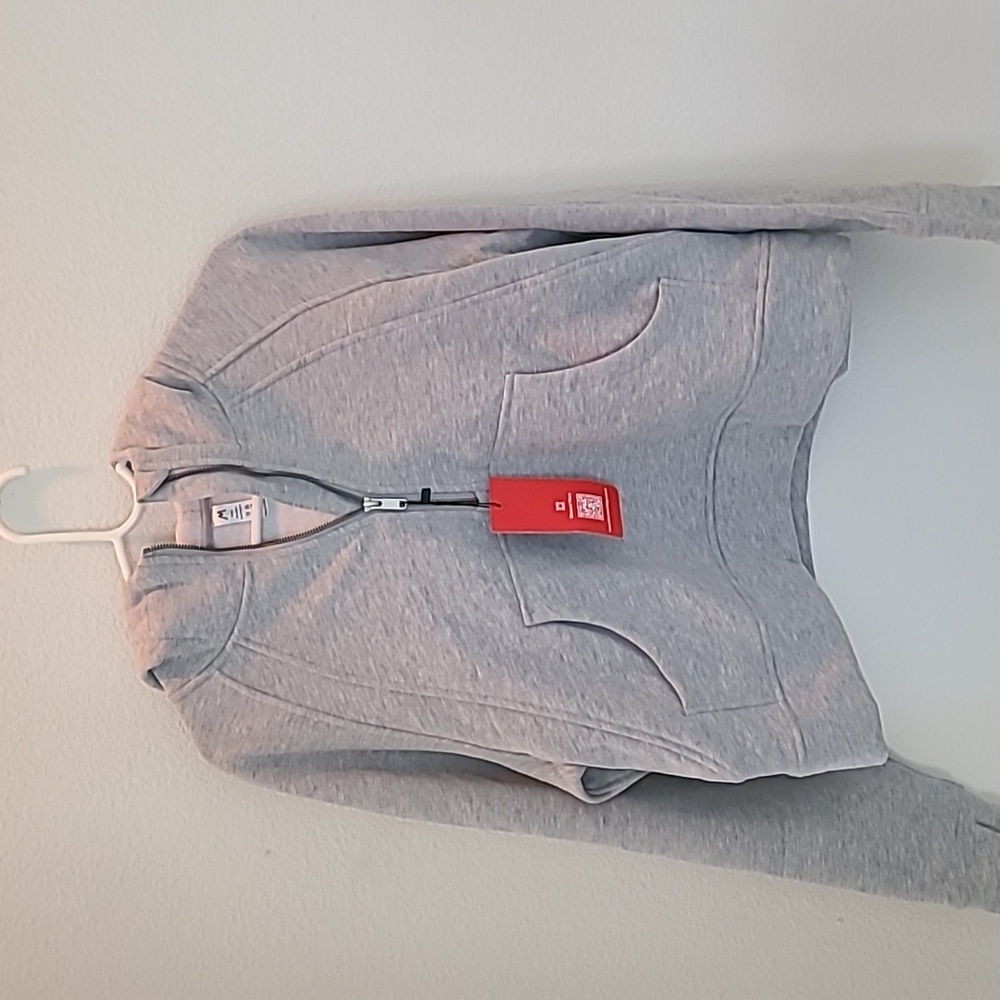 Gray Half-Zip Hoodie